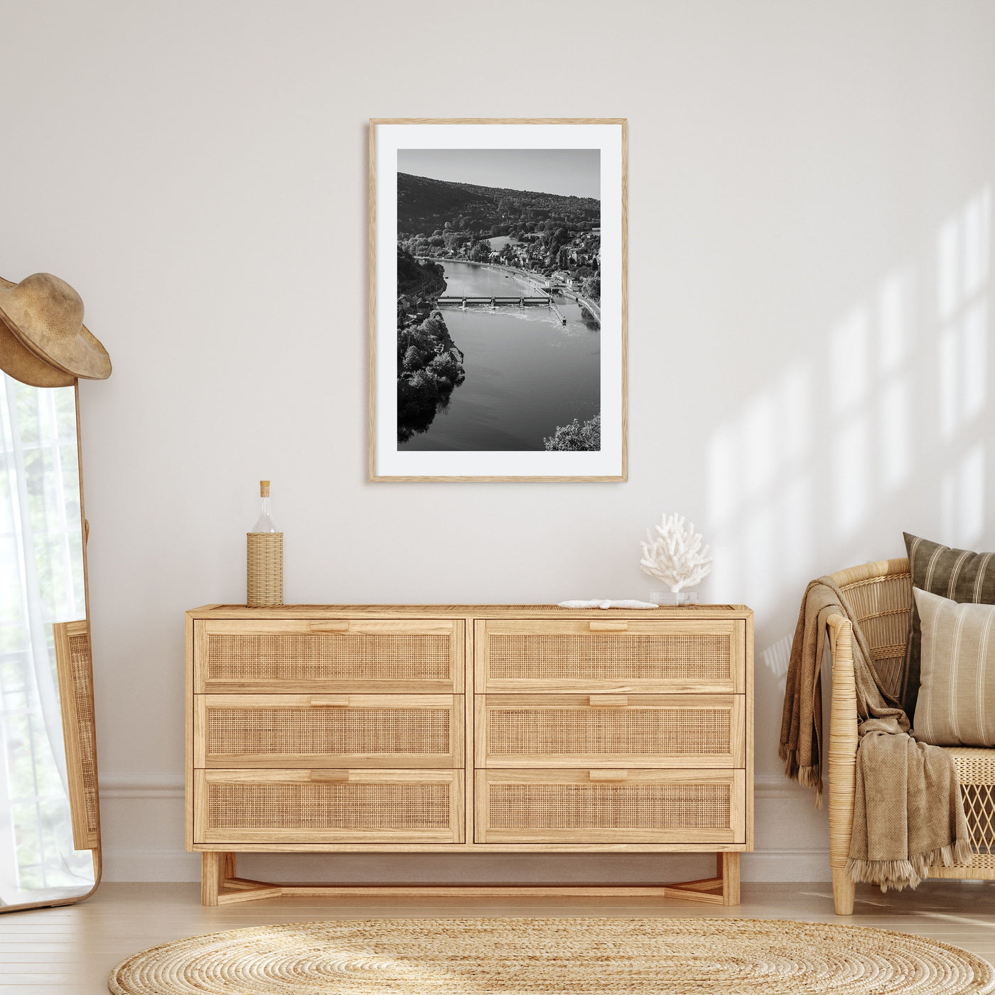 Belgium Photo B&W Poster