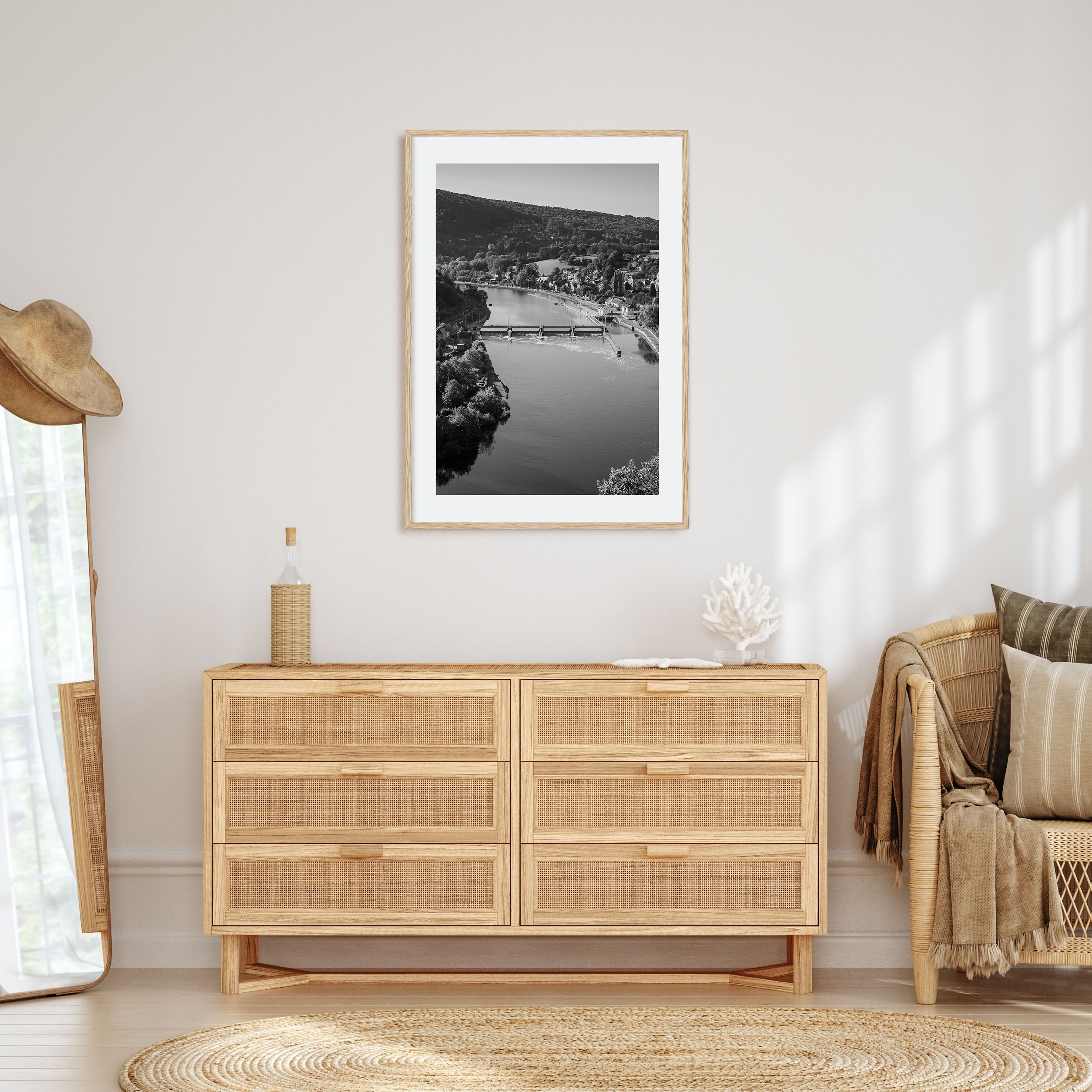 Belgium Photo B&W Poster