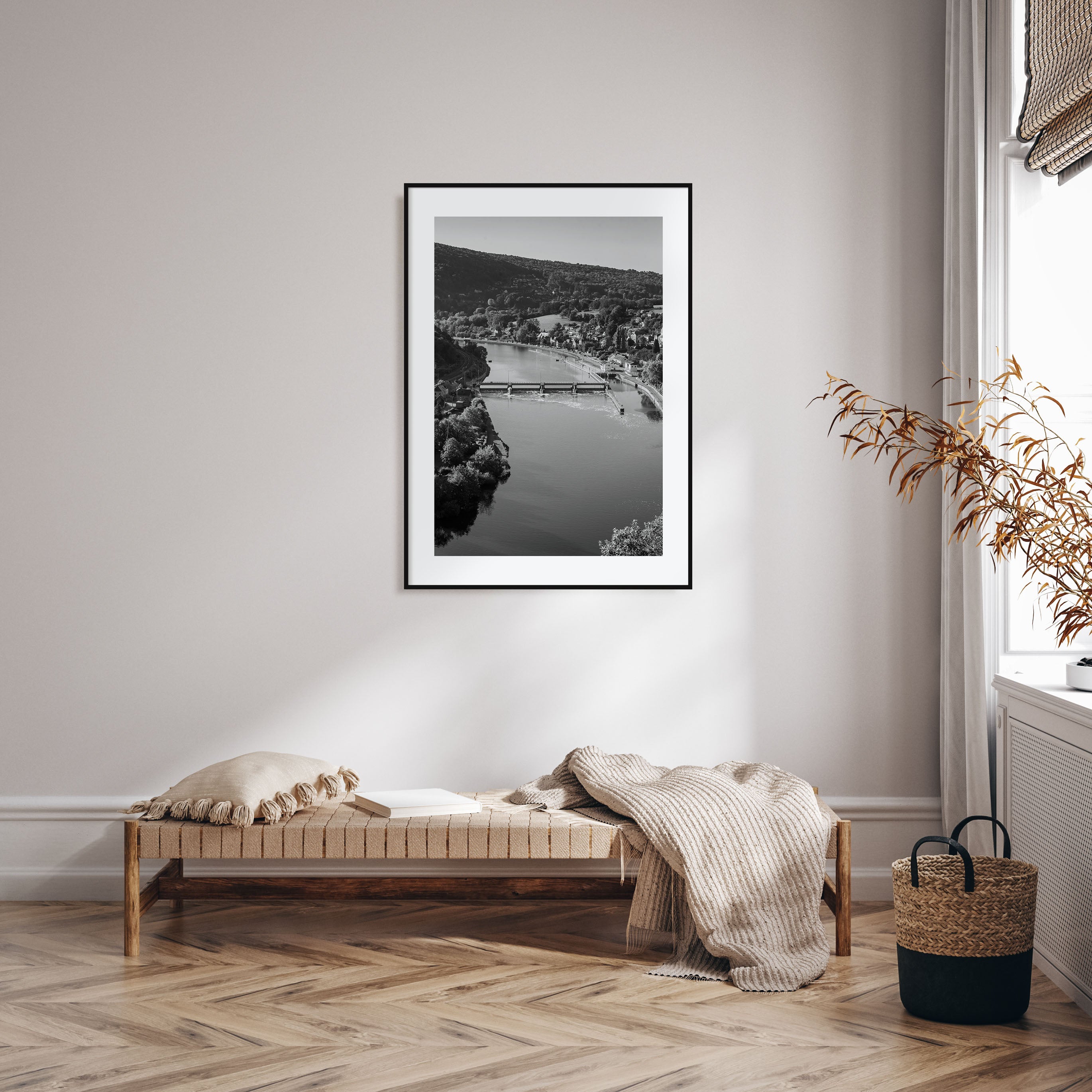 Belgium Photo B&W Poster