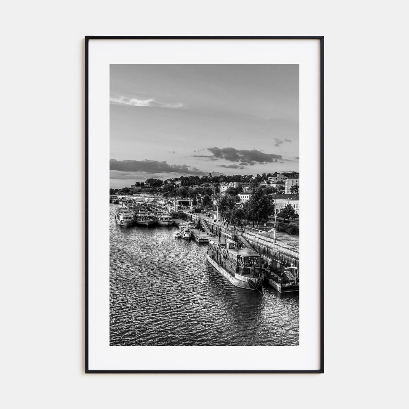 Belgrade Photo B&W Poster
