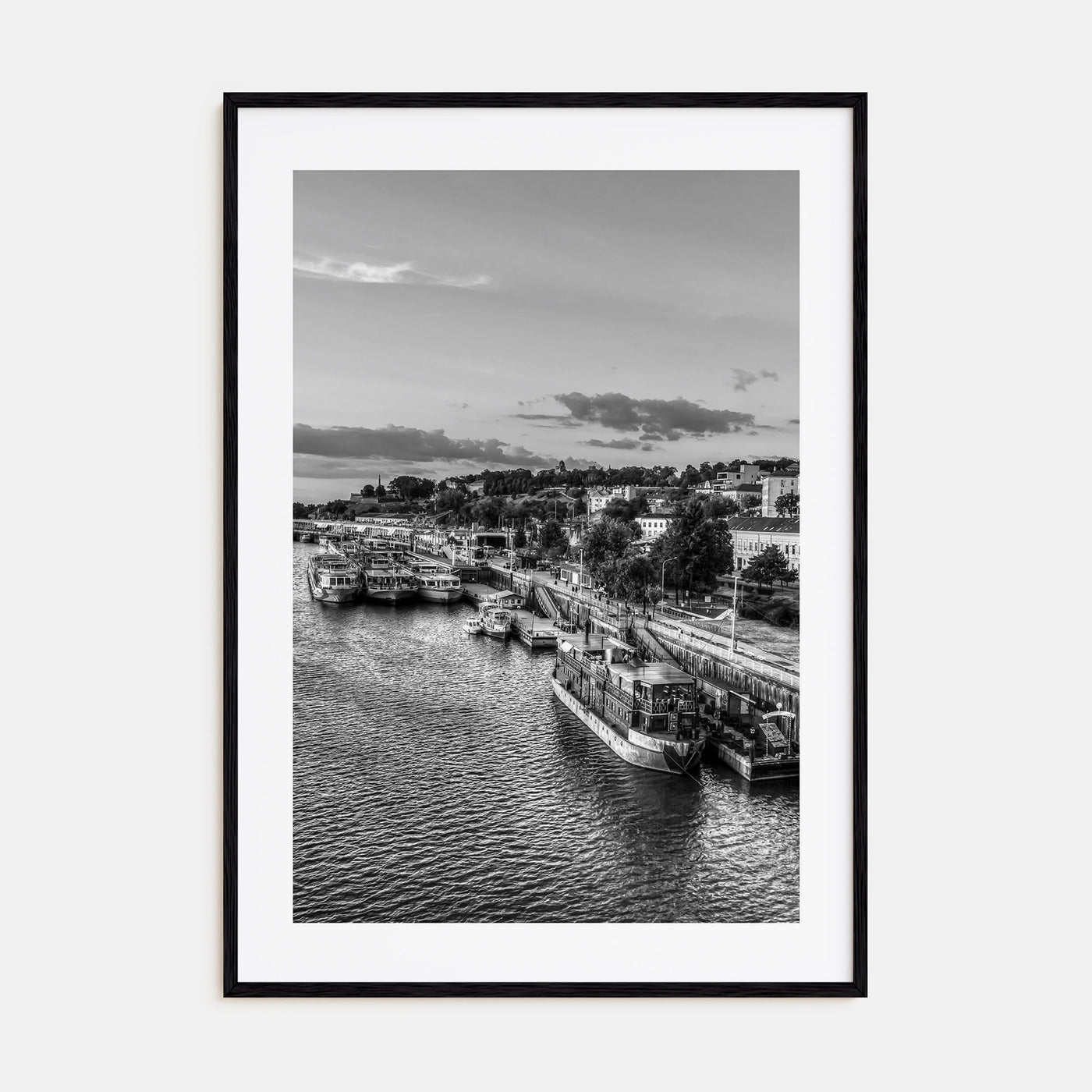 Belgrade Photo B&W Poster
