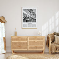 Belgravia Travel B&W Poster