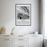 Belgravia Travel B&W Poster