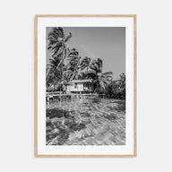 Belize Photo B&W Poster