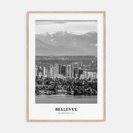 Bellevue Portrait B&W No 1 Poster