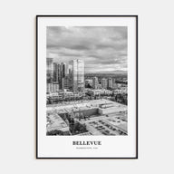 Bellevue Portrait B&W No 2 Poster