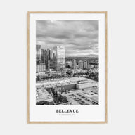 Bellevue Portrait B&W No 2 Poster