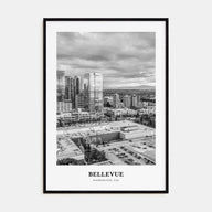 Bellevue Portrait B&W No 2 Poster