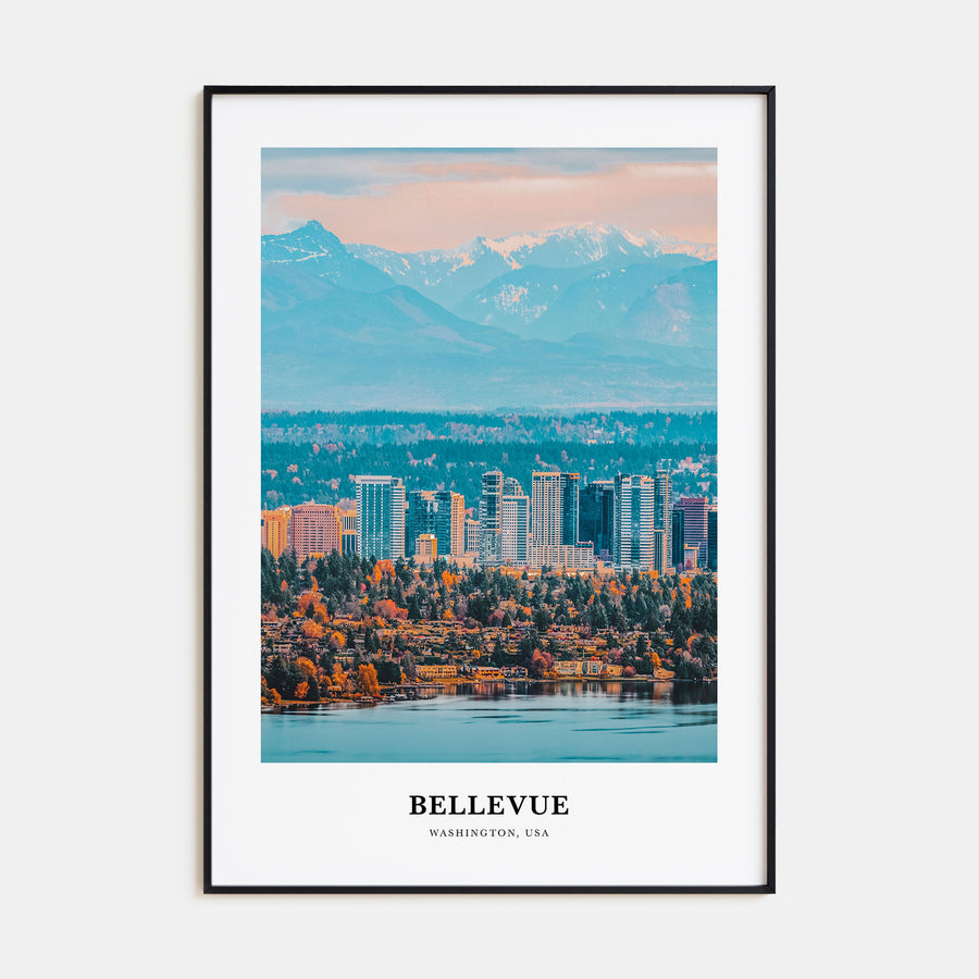 Bellevue Portrait Color Poster
