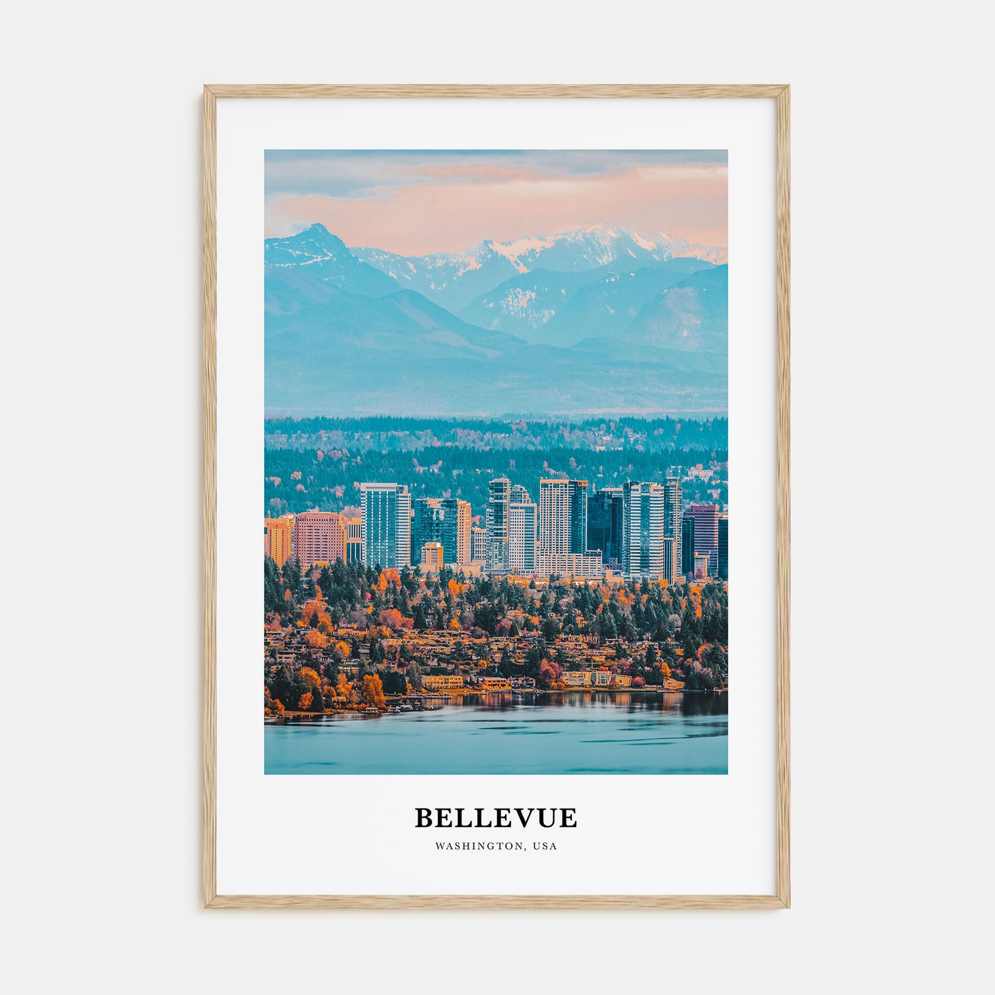 Bellevue Portrait Color Poster