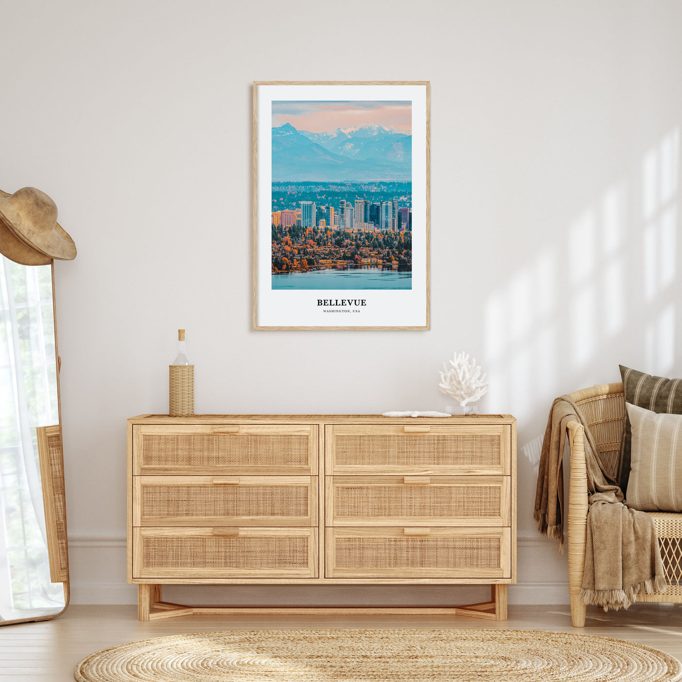 Bellevue Portrait Color Poster