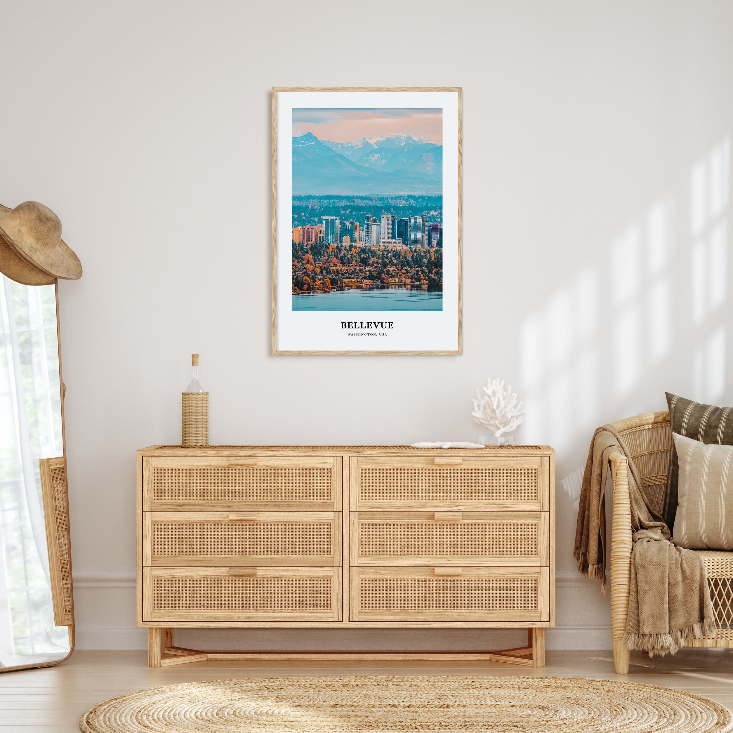 Bellevue Portrait Color Poster