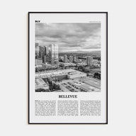 Bellevue Travel B&W No 2 Poster