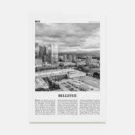 Bellevue Travel B&W No 2 Poster