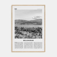 Bellingham Travel B&W Poster