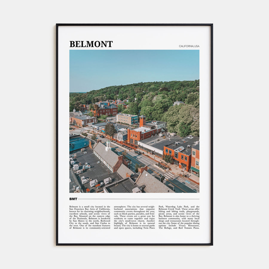 Belmont Travel Color Poster