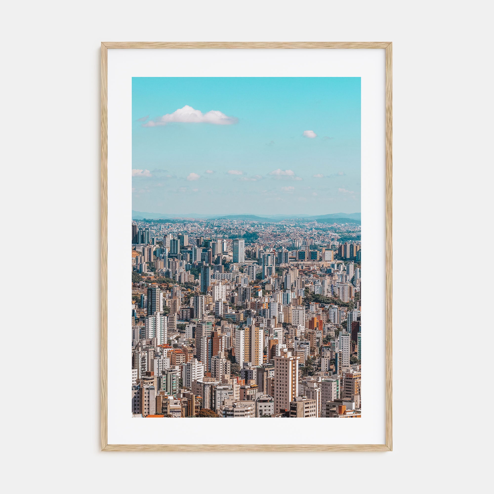 Belo Horizonte Photo Color Poster