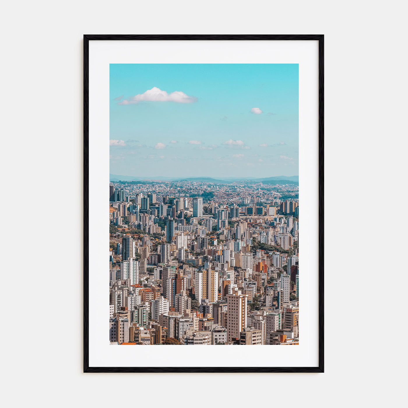 Belo Horizonte Photo Color Poster