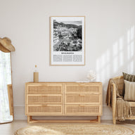 Benalmádena Travel B&W Poster