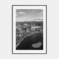 Bend Photo B&W Poster