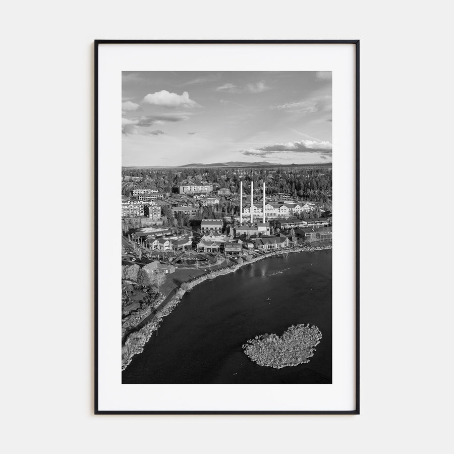 Bend Photo B&W Poster
