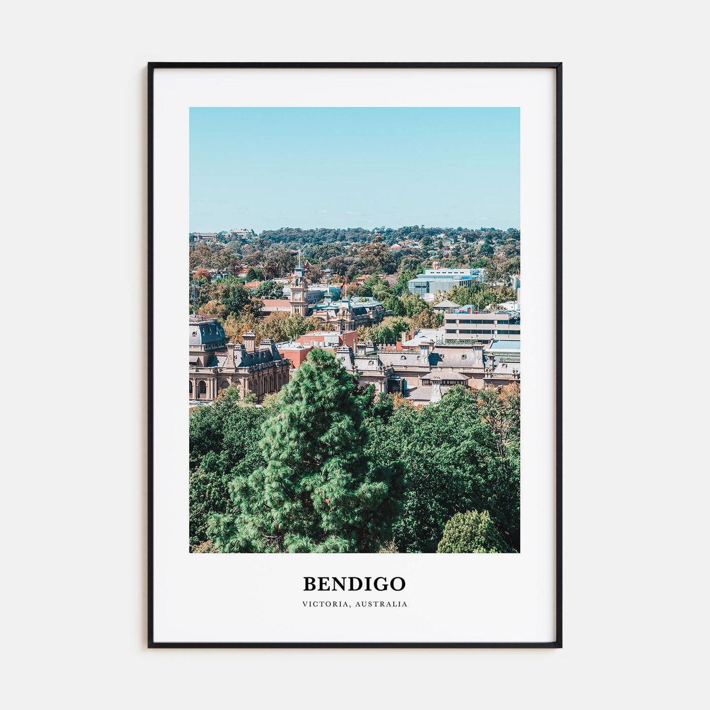 Bendigo Portrait Color Poster