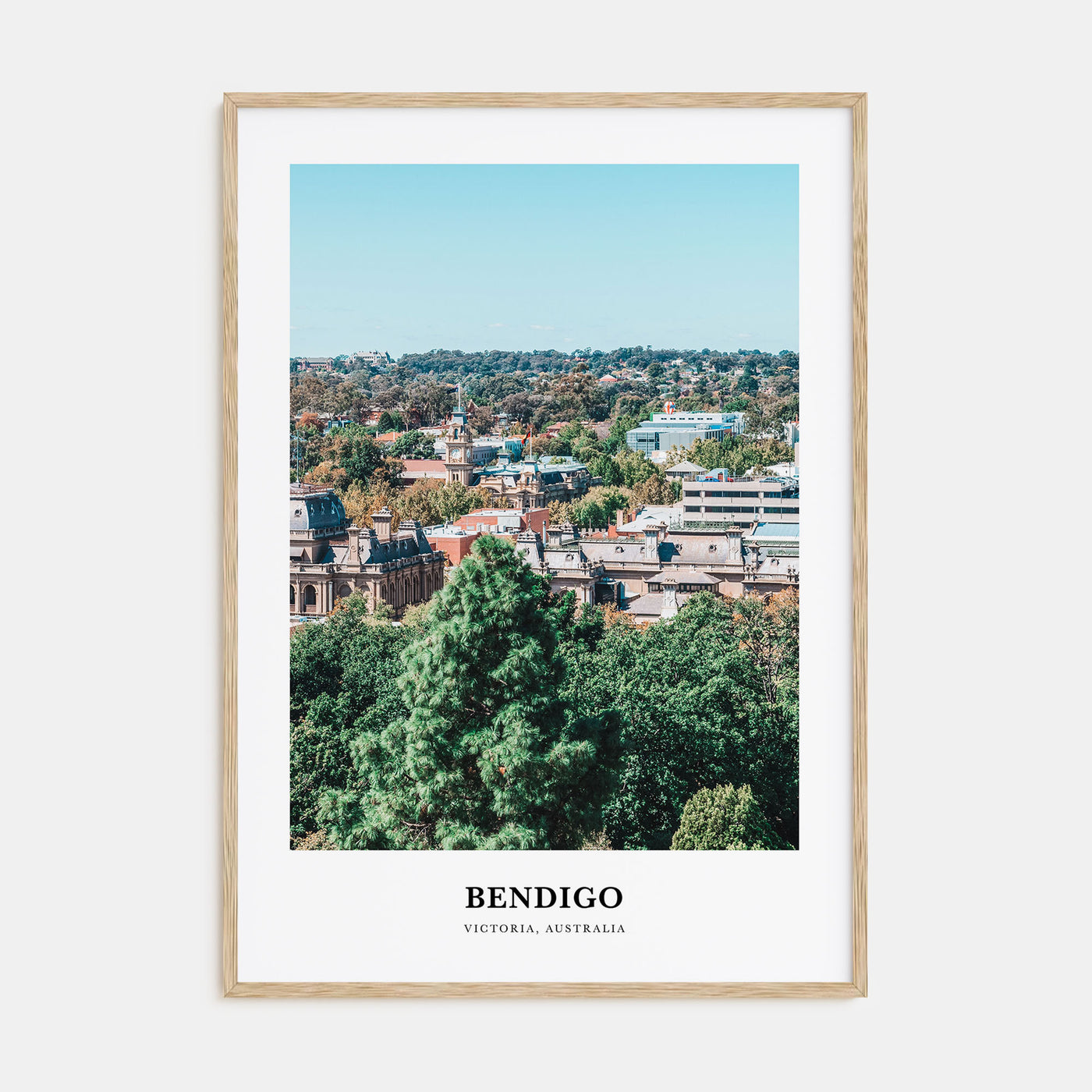 Bendigo Portrait Color Poster
