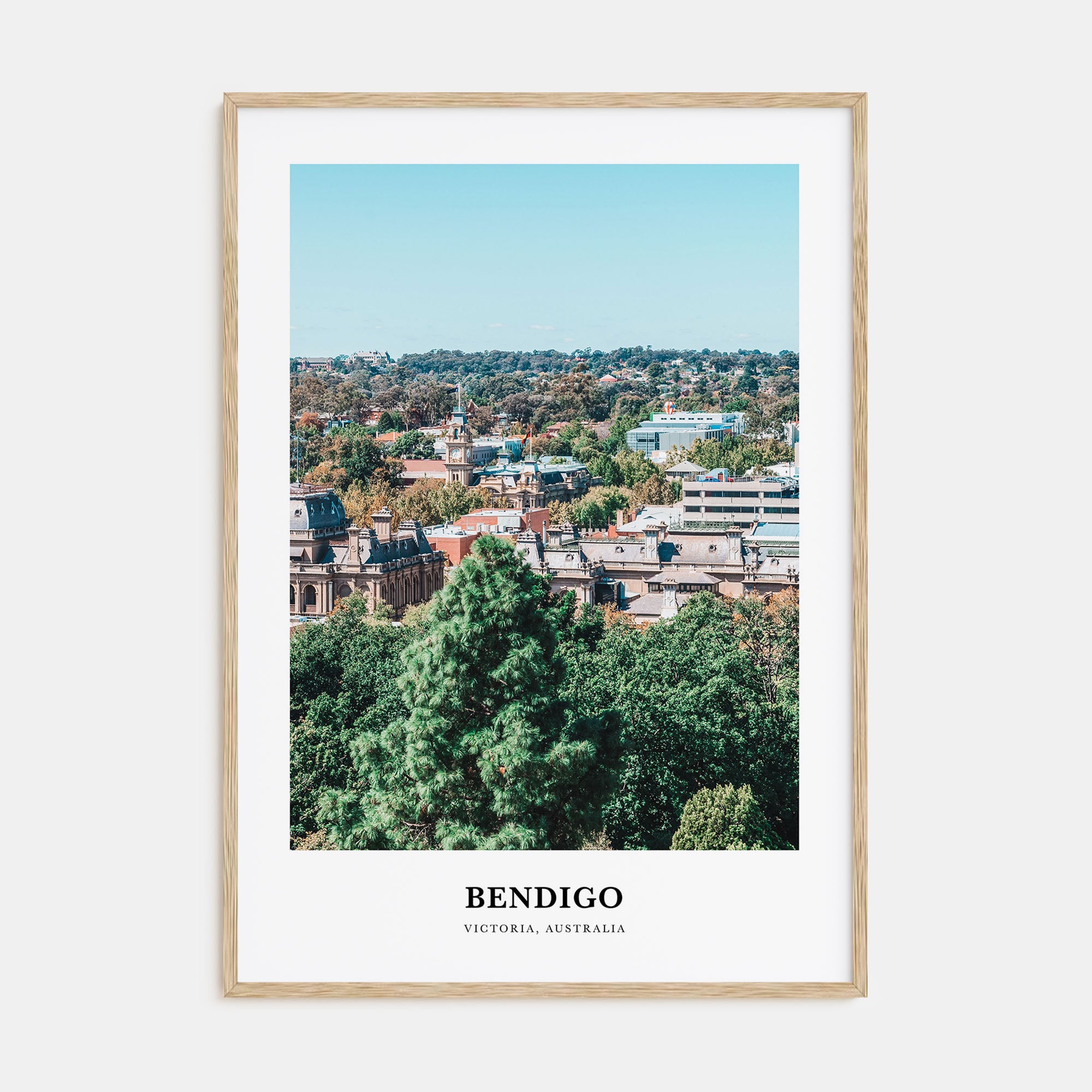 Bendigo Portrait Color Poster