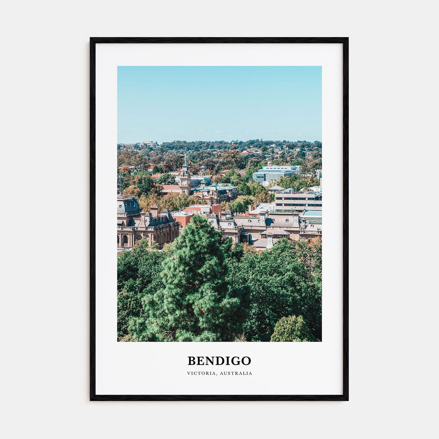 Bendigo Portrait Color Poster
