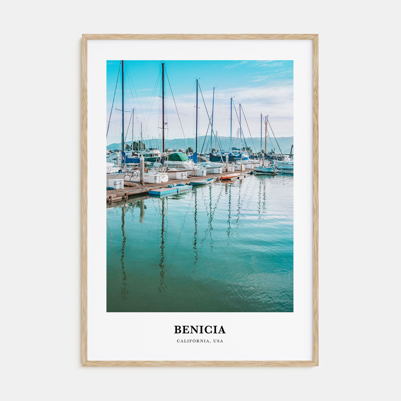 Benicia Portrait Color Poster