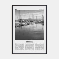 Benicia Travel B&W Poster