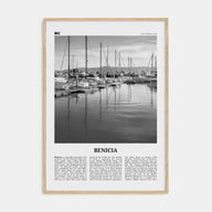 Benicia Travel B&W Poster