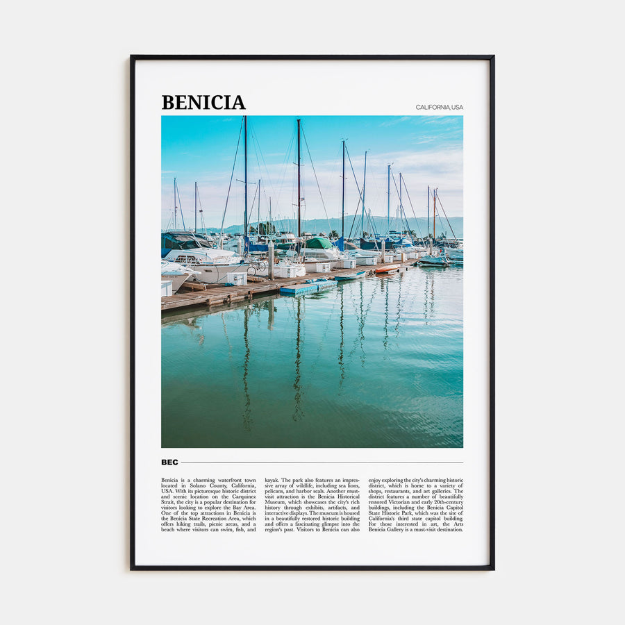 Benicia Travel Color Poster