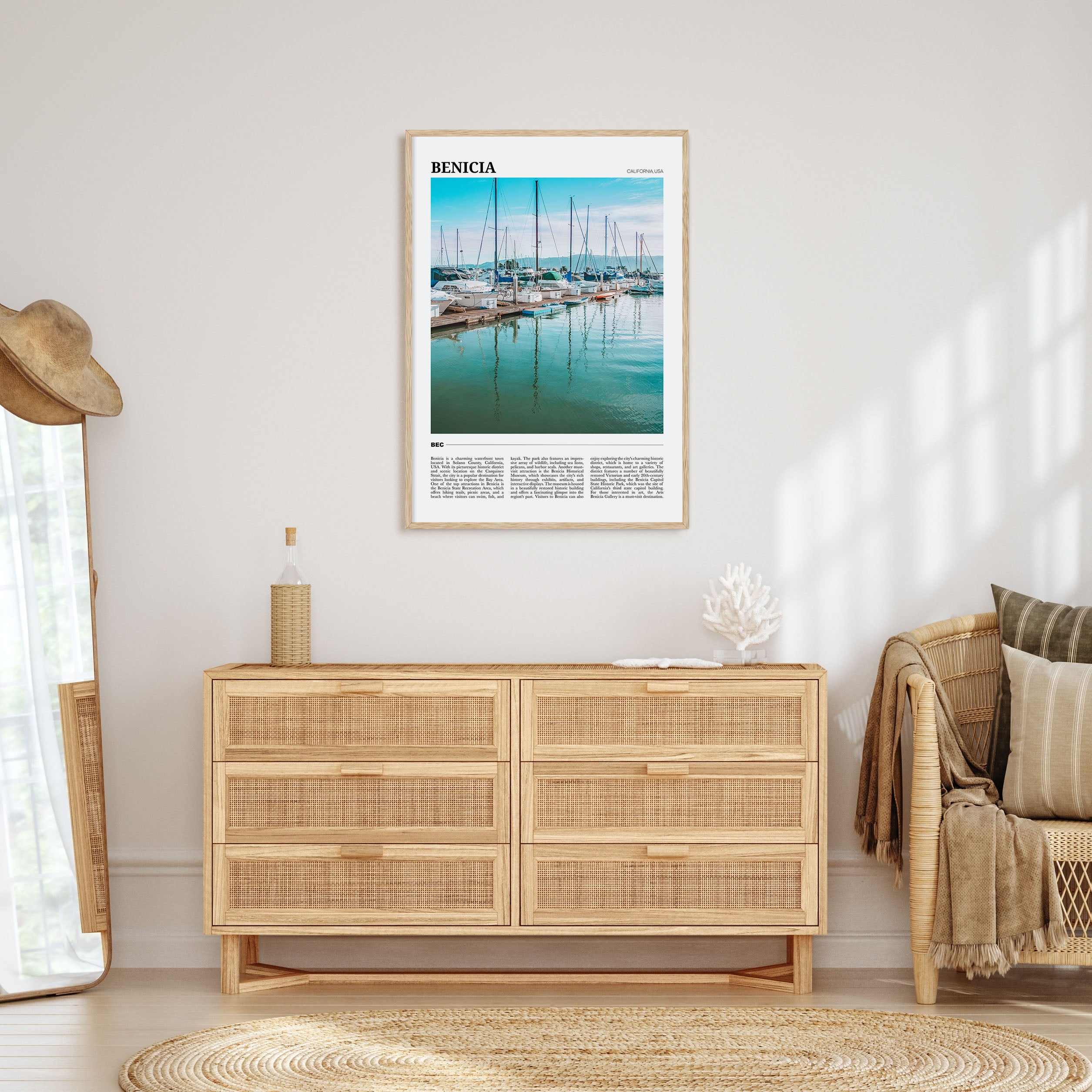 Benicia Travel Color Poster