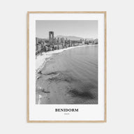 Benidorm Portrait B&W Poster