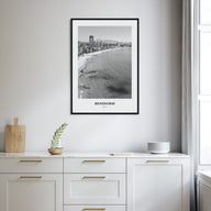 Benidorm Portrait B&W Poster