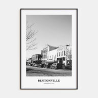 Bentonville Portrait B&W Poster