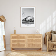 Bentonville Portrait B&W Poster