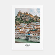 Berat Portrait Color Poster