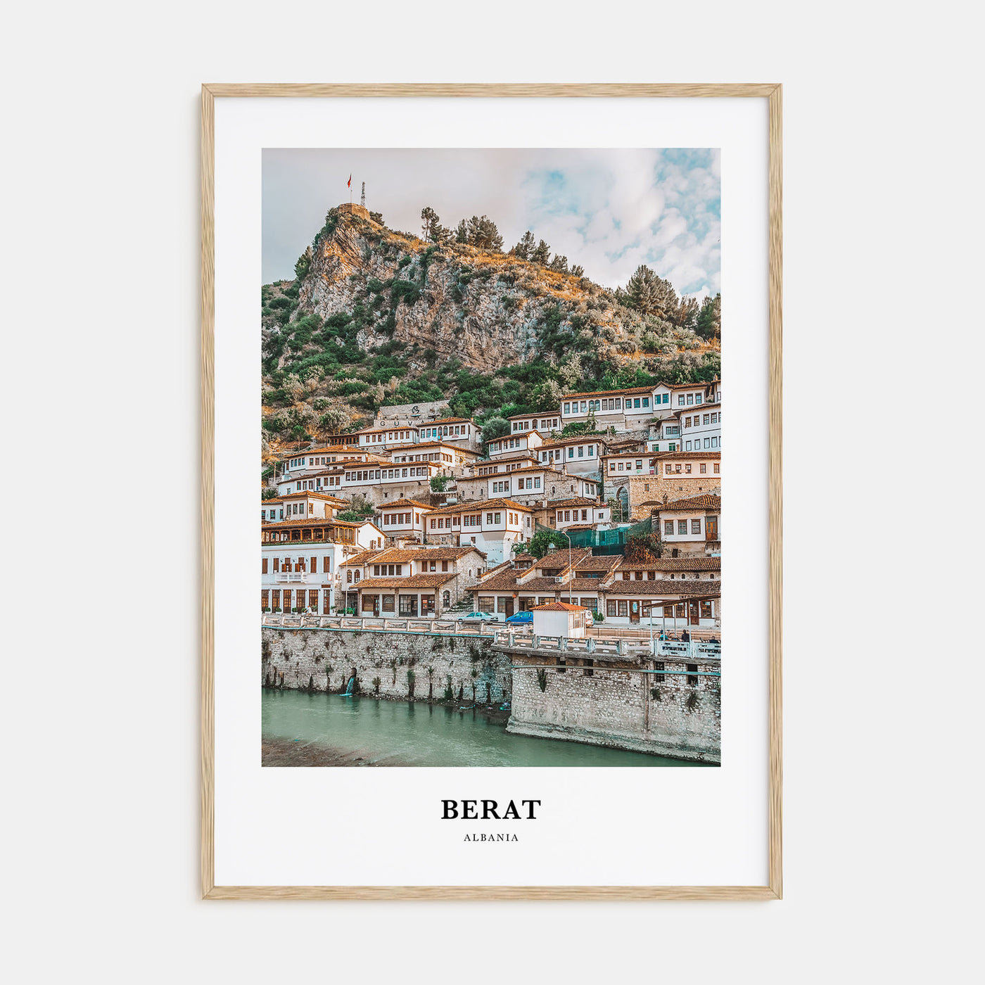 Berat Portrait Color Poster