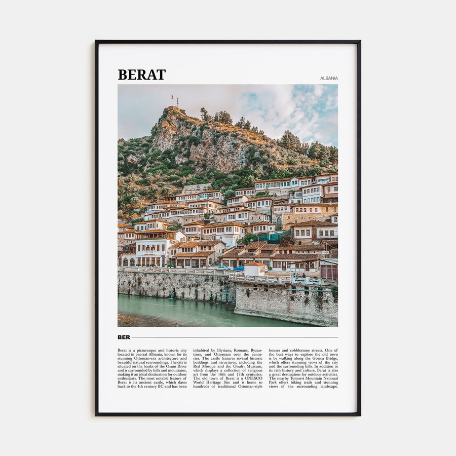 Berat Travel Color Poster