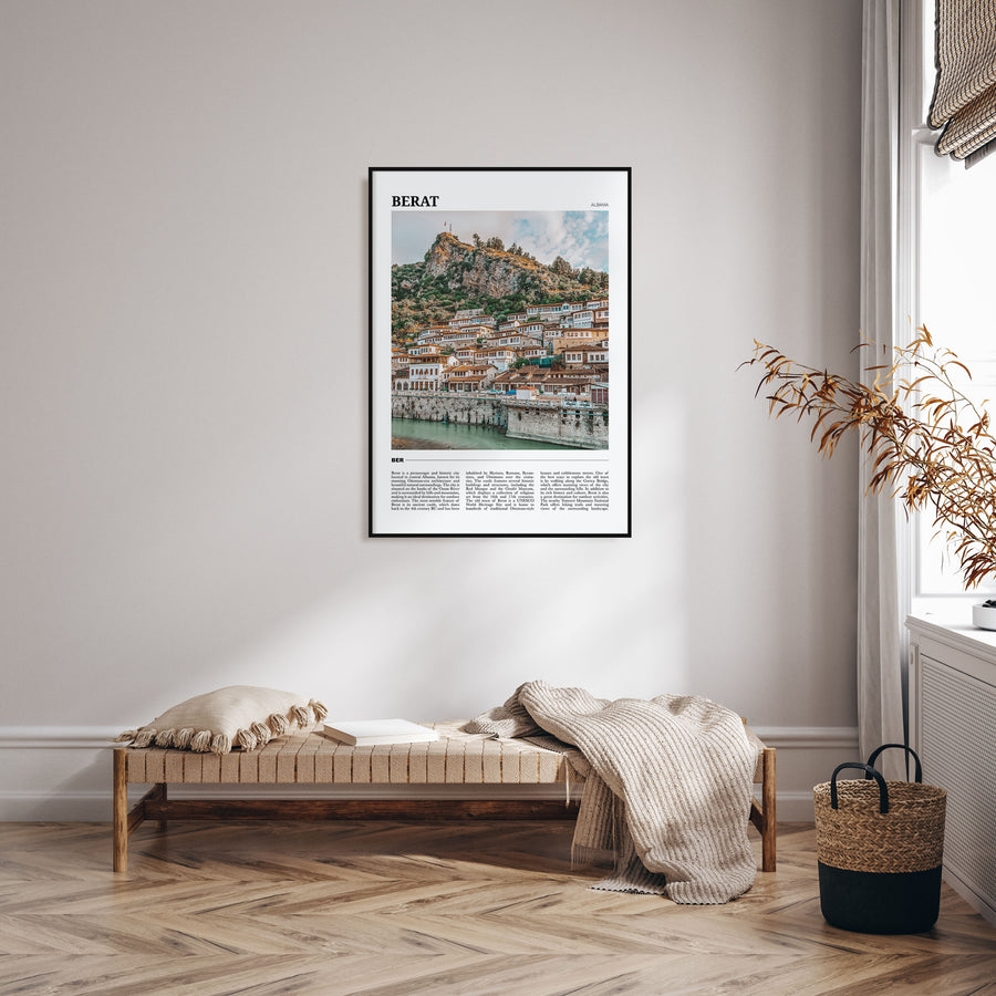 Berat Travel Color Poster