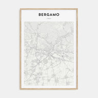 Bergamo Map Portrait Poster