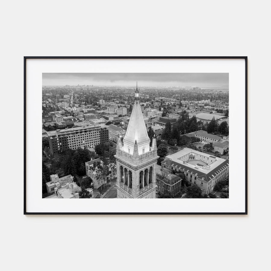 Berkeley Landscape B&W Poster