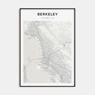 Berkeley Map Portrait Poster