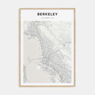 Berkeley Map Portrait Poster