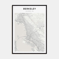 Berkeley Map Portrait Poster