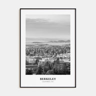 Berkeley Portrait B&W Poster