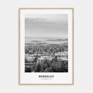 Berkeley Portrait B&W Poster