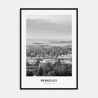 Berkeley Portrait B&W Poster